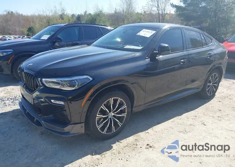 2021 BMW X6 M50I из США, поврежденный, VIN 5UXCY8C08M9E32340